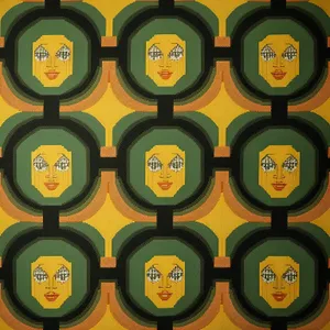 Modern web icons set with circle design