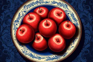 Fresh and Juicy Apple Snack