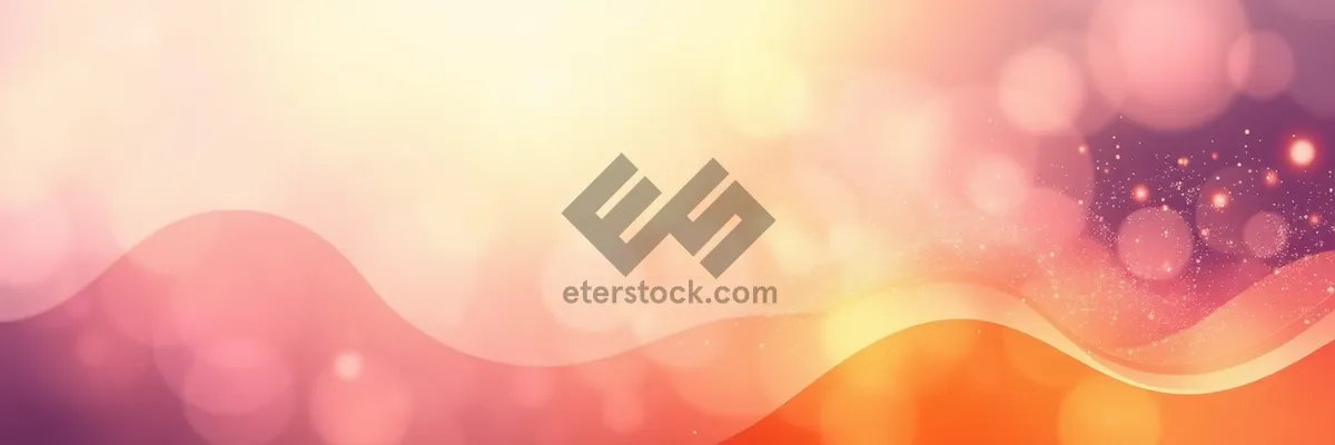 Picture of Colorful Starry Celebration Decoration Glow Background