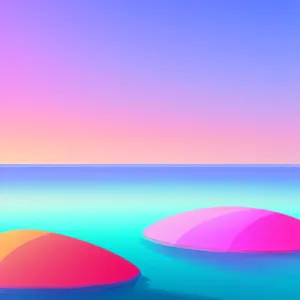 Glossy Orange Button Set with Symbolic Icon Designs