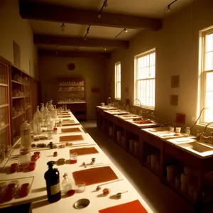 Modern Interior Restaurant with Stylish Furniture