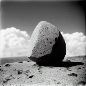 Eternal Reflection: Memorial Stone by the Sea