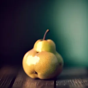 Ripe Juicy Pears, Fresh and Nutritious Edible Fruit