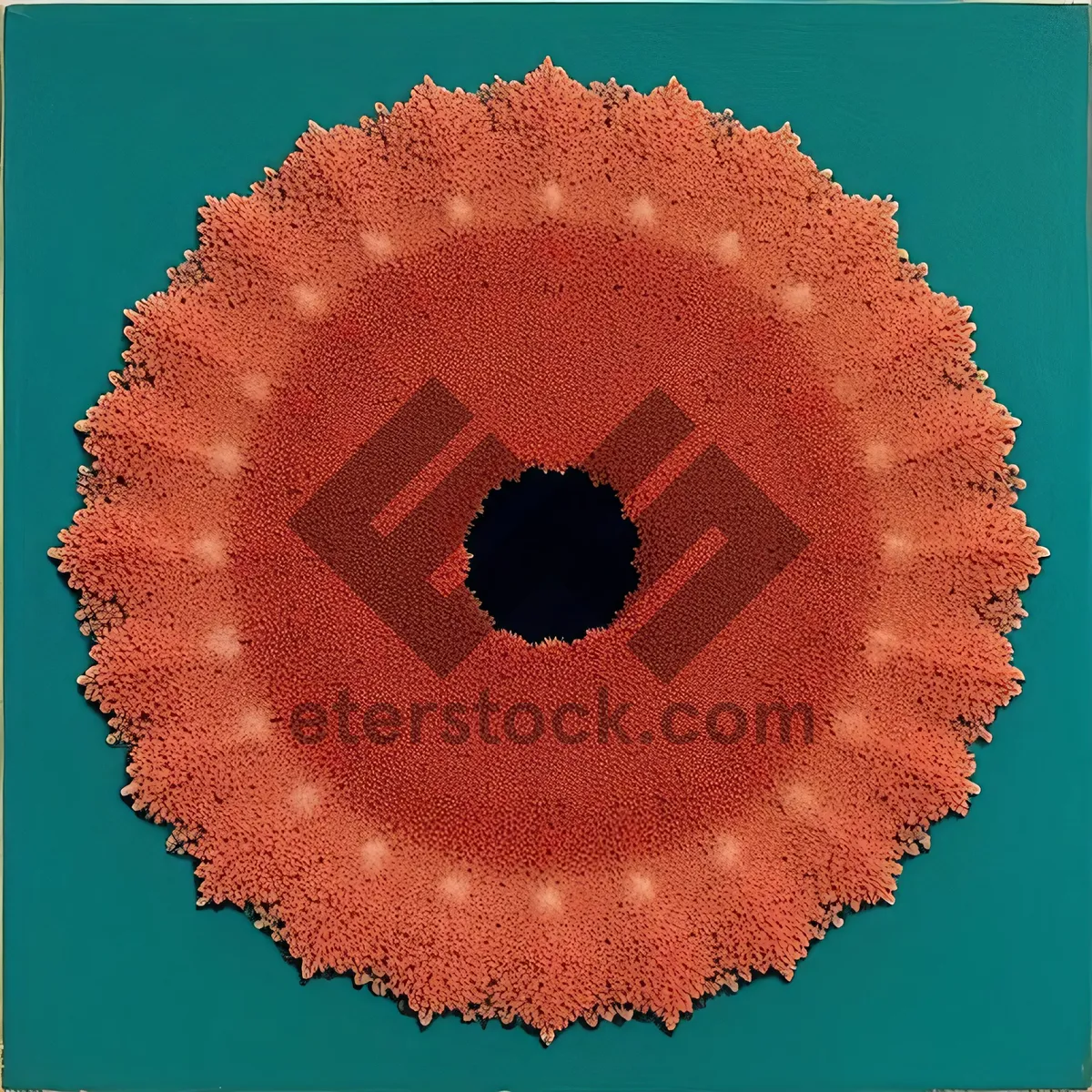 Picture of Infectious Tooth - Microorganism Circle with Sea Urchin Gear