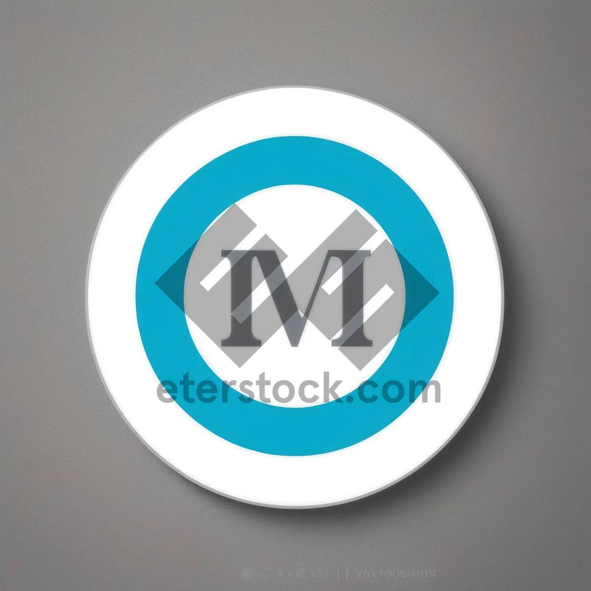 Picture of Bank Button Icon: Shiny Round Web Symbol