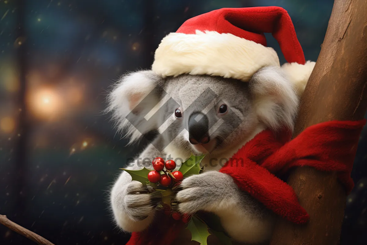 Picture of Cute Koala Bear Toy Decoration for Holiday Tree