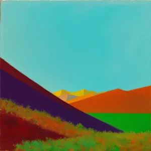 Serene countryside with vast sunlit meadows