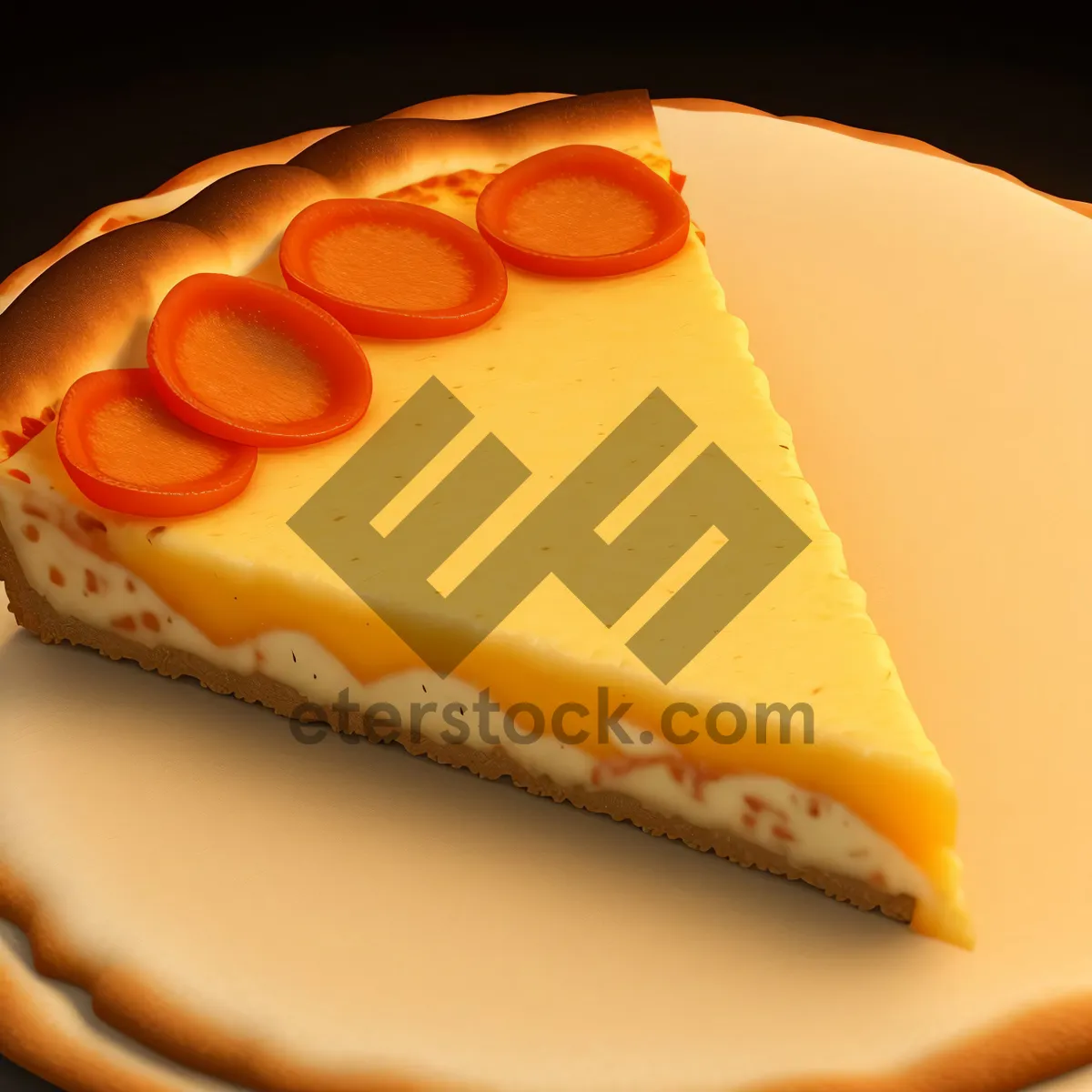 Picture of Delicious Cheese Toast Snack on Plate