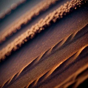 Desert Tile Roof: Textured Pattern in Heat