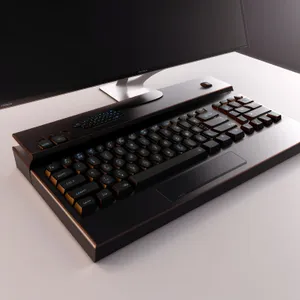 Modern Laptop Keyboard for Efficient Data Entry