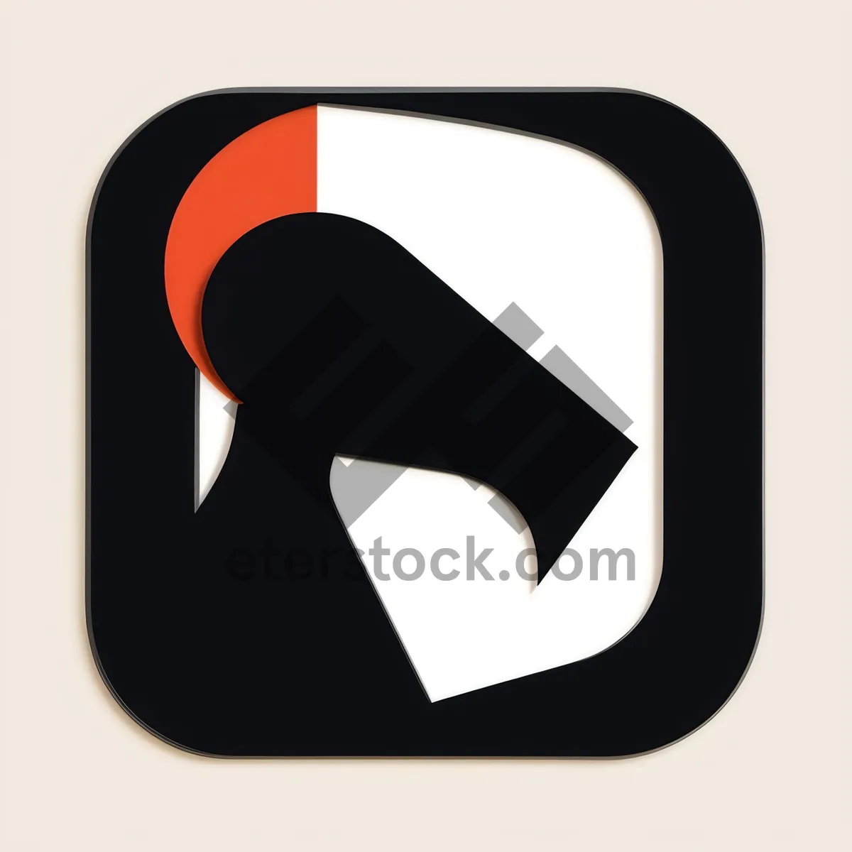 Picture of Shiny Black Button Set: Square Web Icons