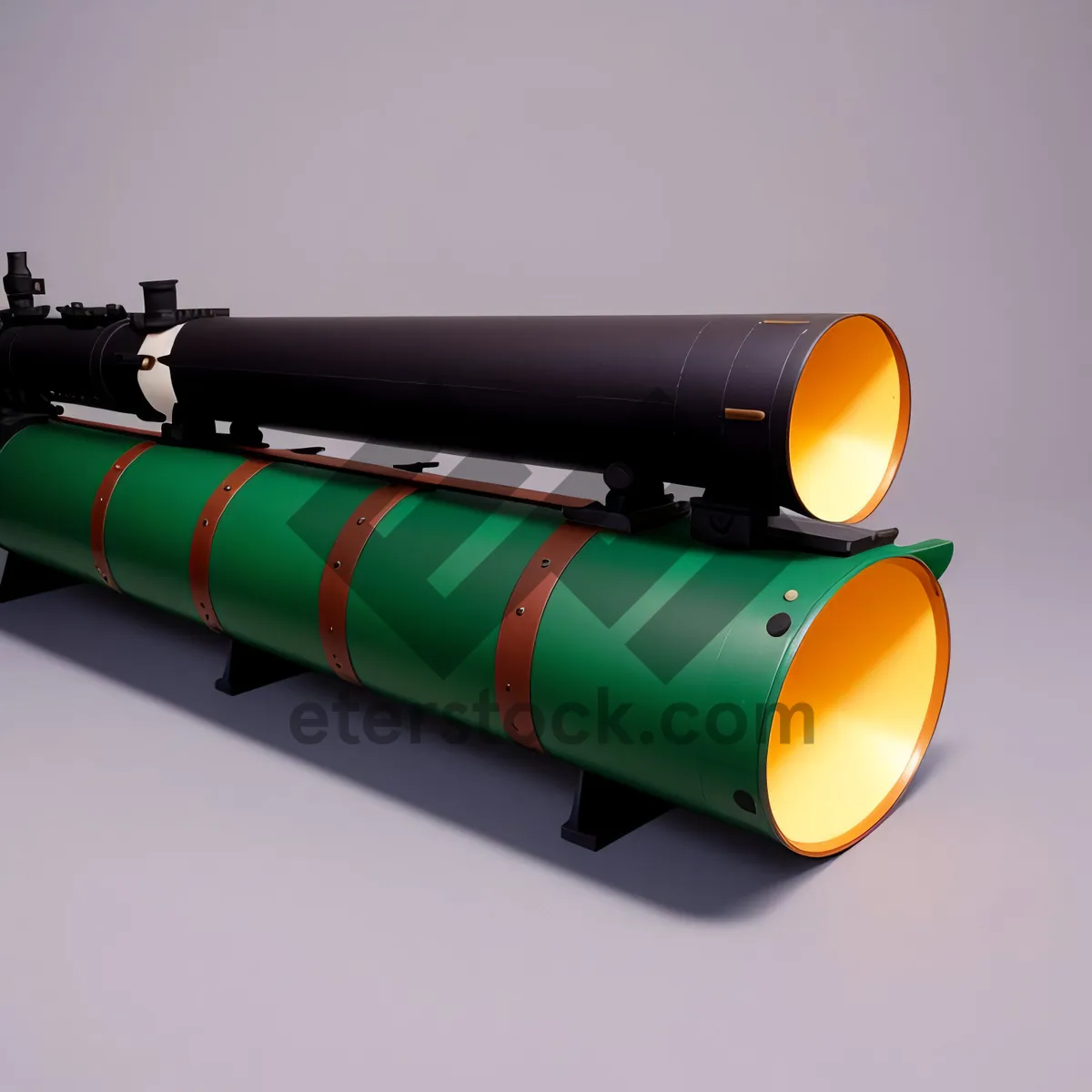 Picture of Explosive Alarm: Torpedo Device with Missile Shell