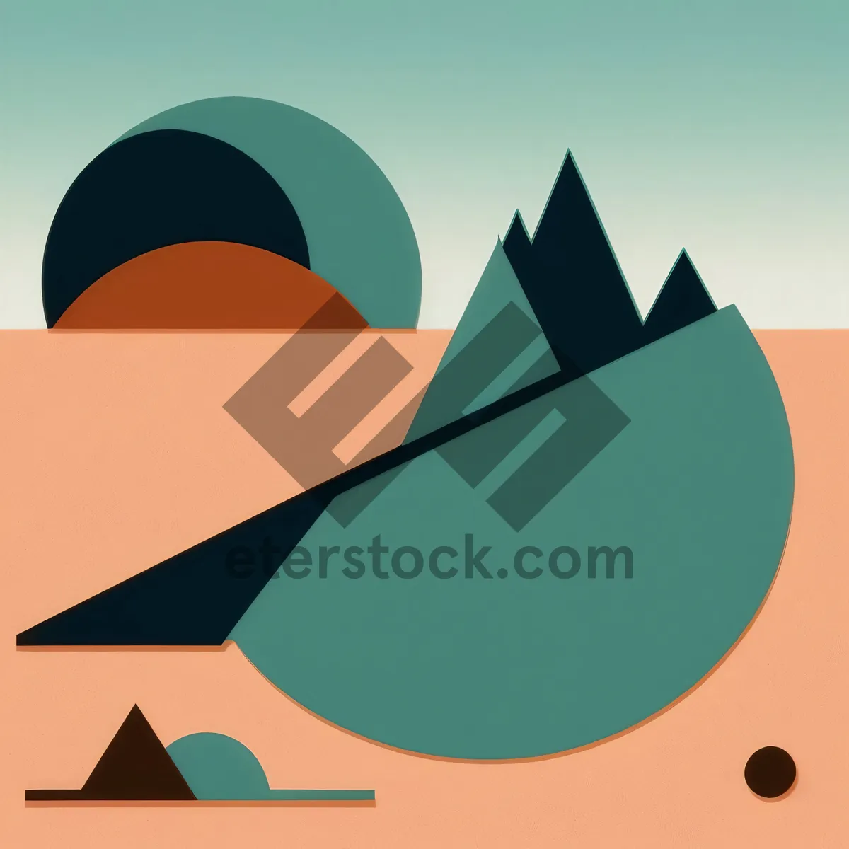 Picture of Moonlit Art Graphic Shape