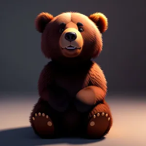 Fluffy Teddy Bear Toy - Cute Gift for Kids