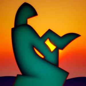 Symbolic 3D Sign Graphic Design