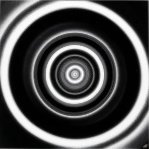 Coil Motion: Abstract Digital Art with Push Button Structure