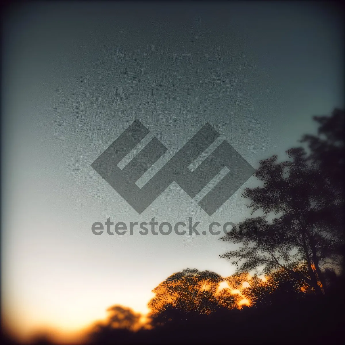 Picture of Radiant Sunset Sky with Glowing Rays
