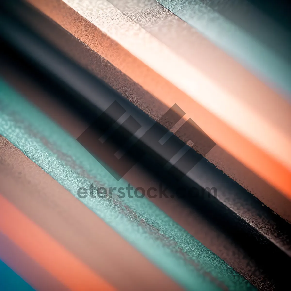 Picture of Vibrant Digital Pencil Design with Colorful Lines