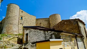 Ancient castle overlooking the historic town.