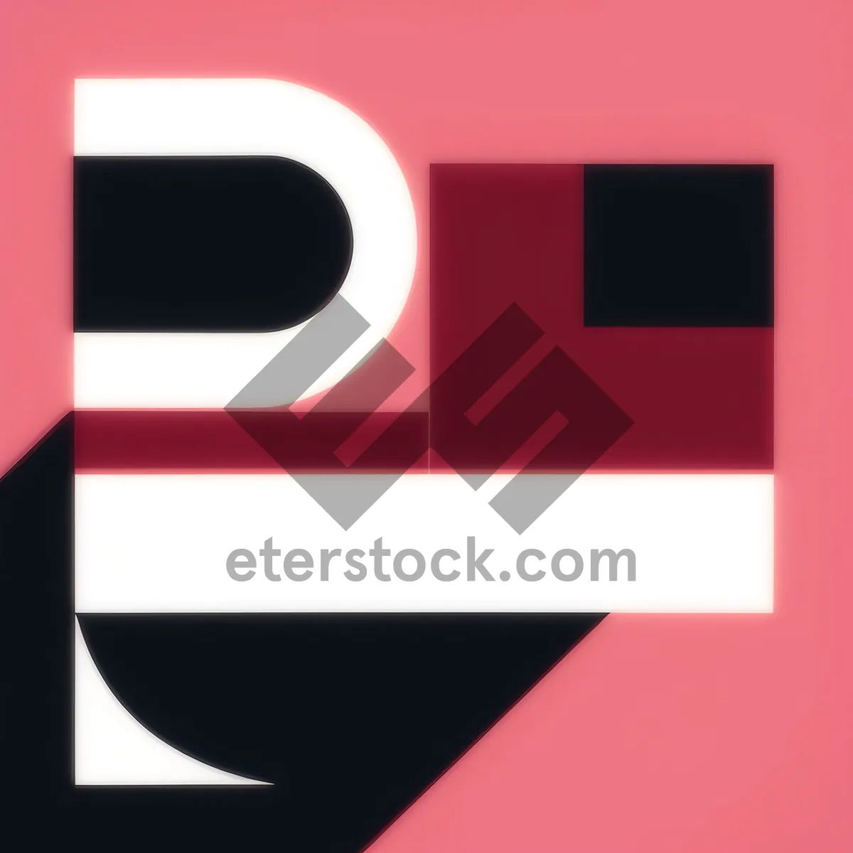 Picture of Elegant Stationery Icon: 3D Letterhead Button