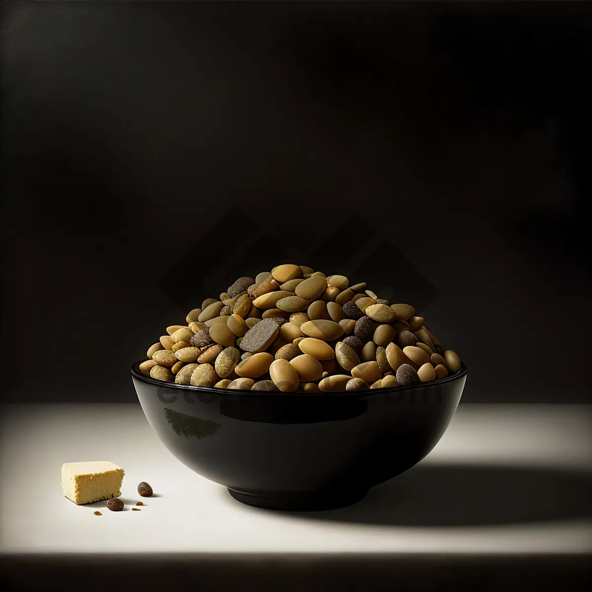 Picture of Roasted Pistachio Bean Closeup: A Nutty Morning Brew