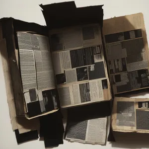 3D Cardboard Box Container Architecture