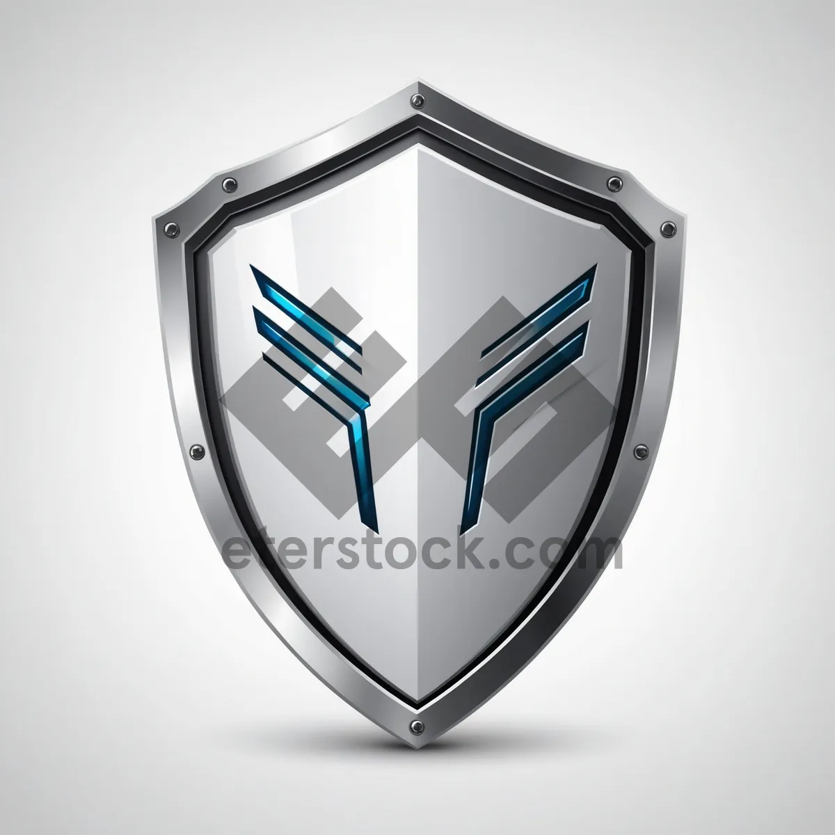 Picture of Glossy 3D shield emblem set collection