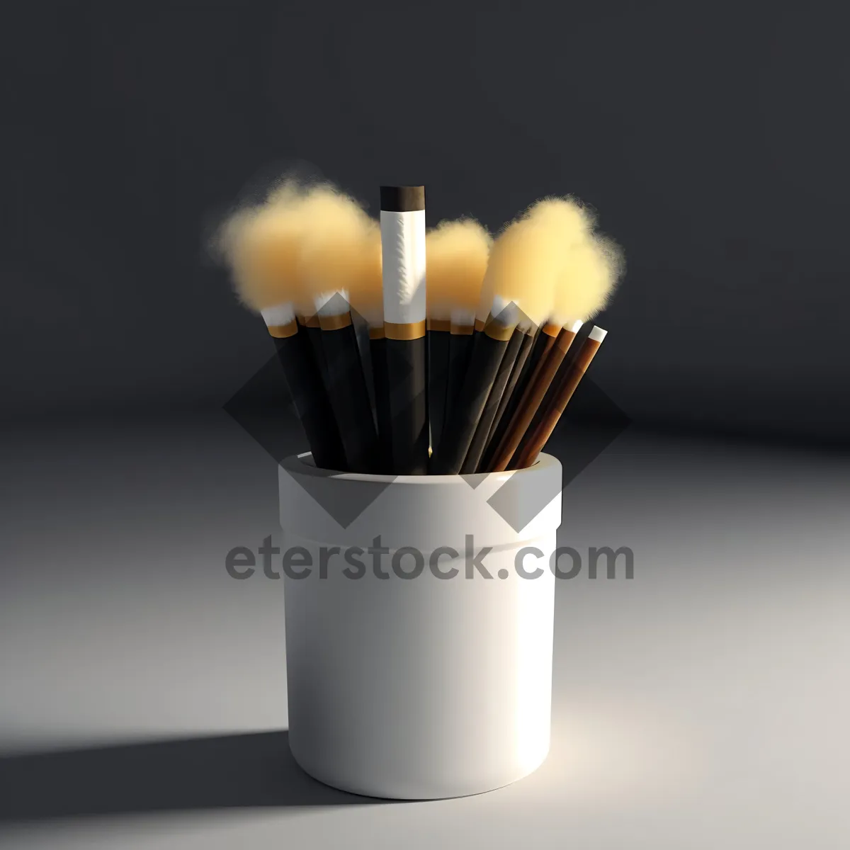 Picture of Colorful Makeup Artist's Brush for Applicator