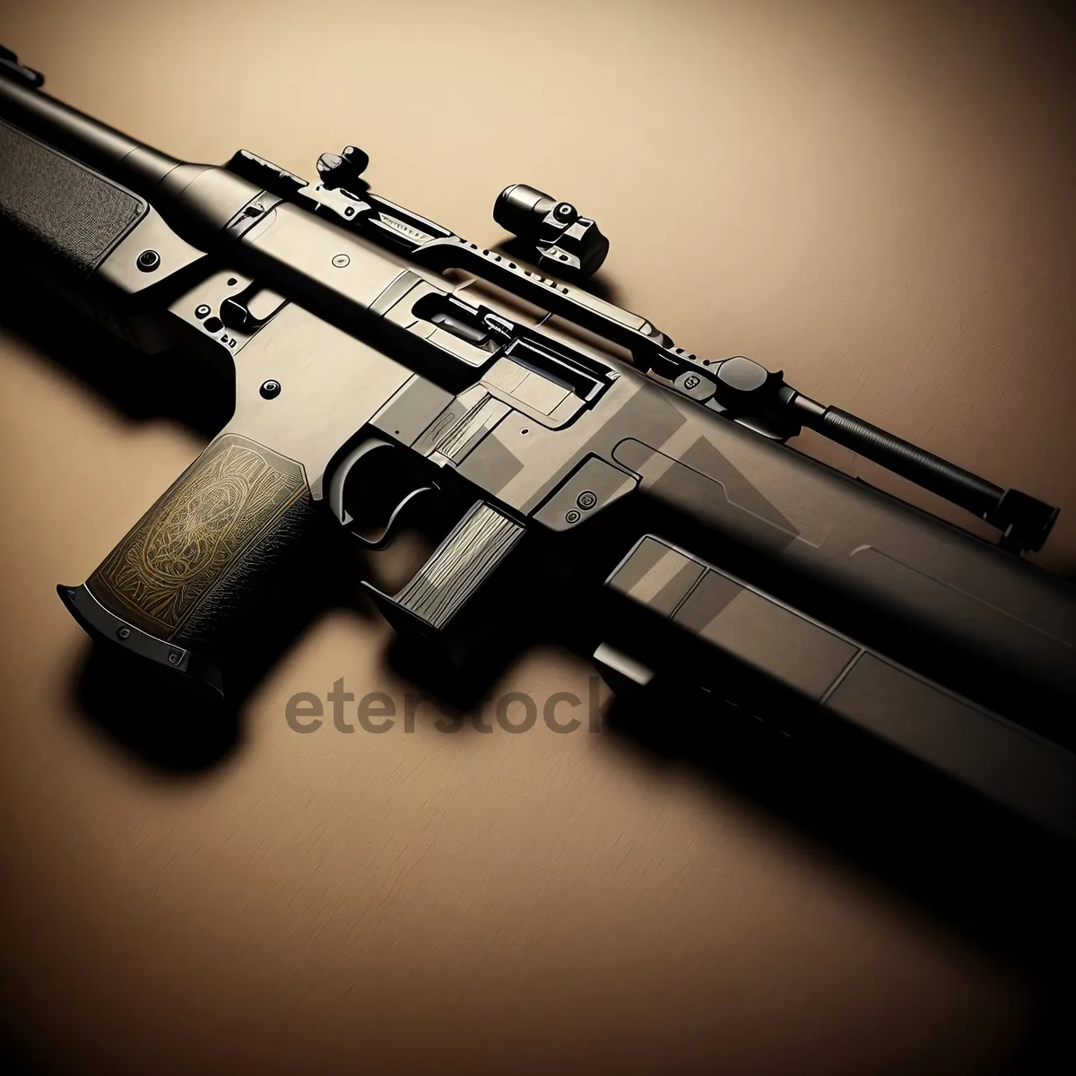 Picture of Warzone Defender: Military Assault Rifle for Protection