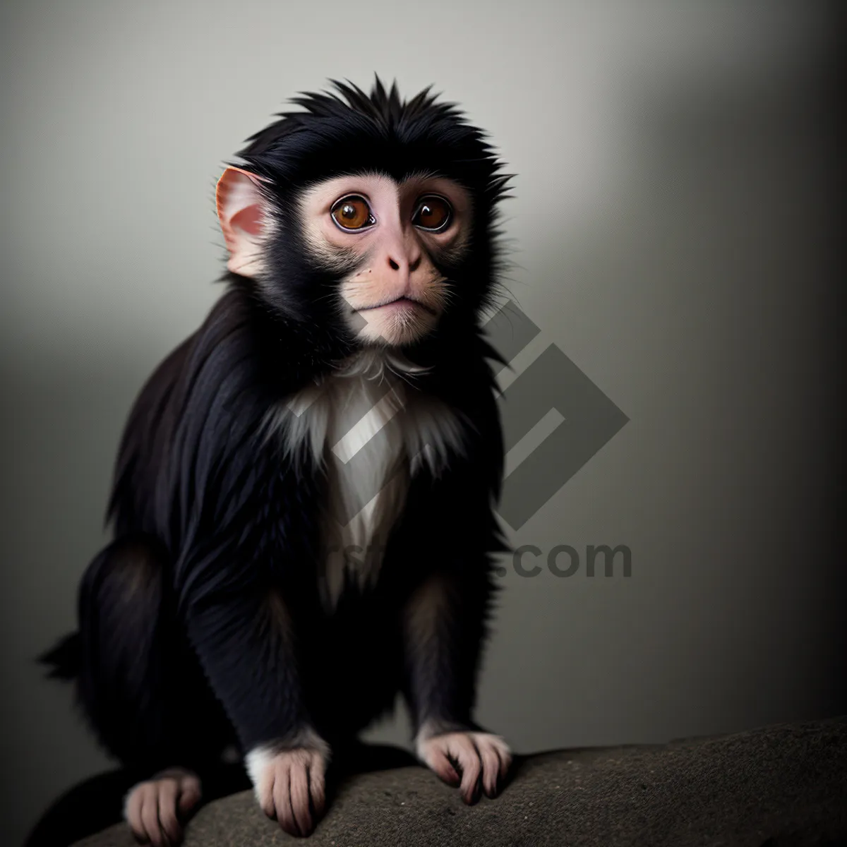 Picture of Mystic Primate: Attractive Brunette in Sensual Studio Portrait