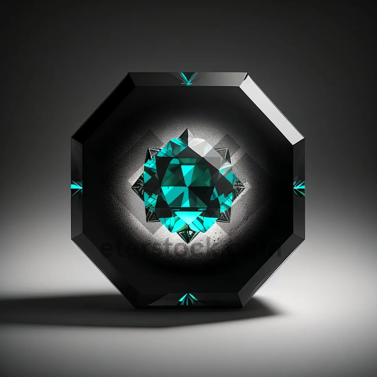 Picture of 3D Glass Gem Icon Design