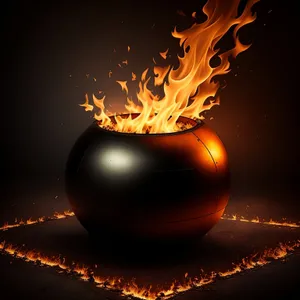 Fiery Blaze: Intense Inferno Ignites Warmth