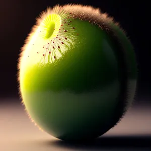 Fresh and Juicy Kiwi Fruit Slice: A Delicious and Healthy Snack!