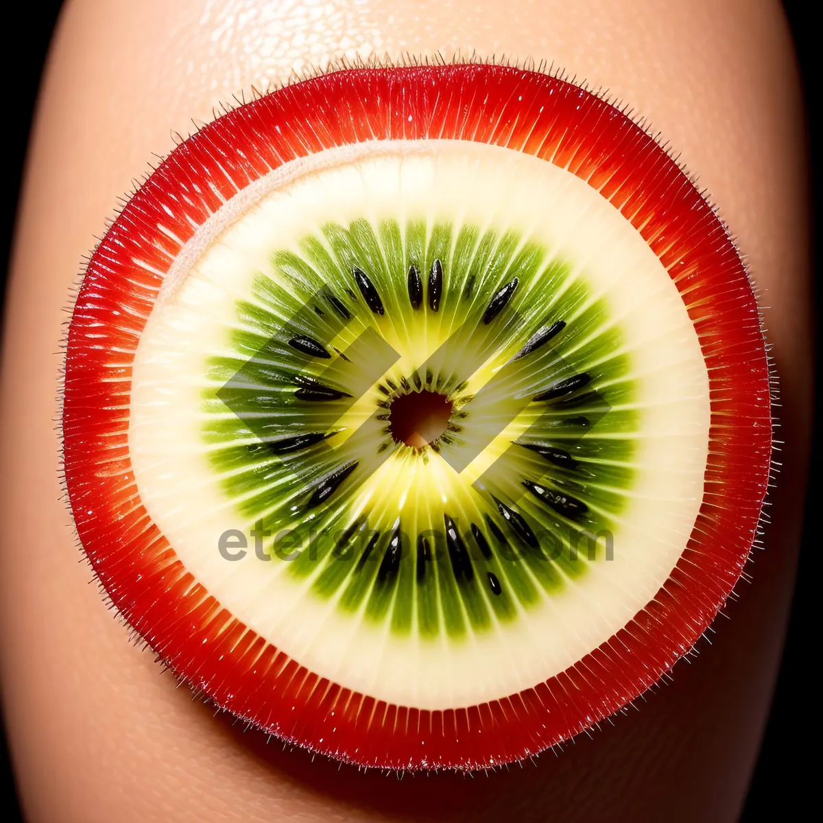 Picture of Refreshing Kiwi Fruit Slice - Bursting with Juicy Goodness!