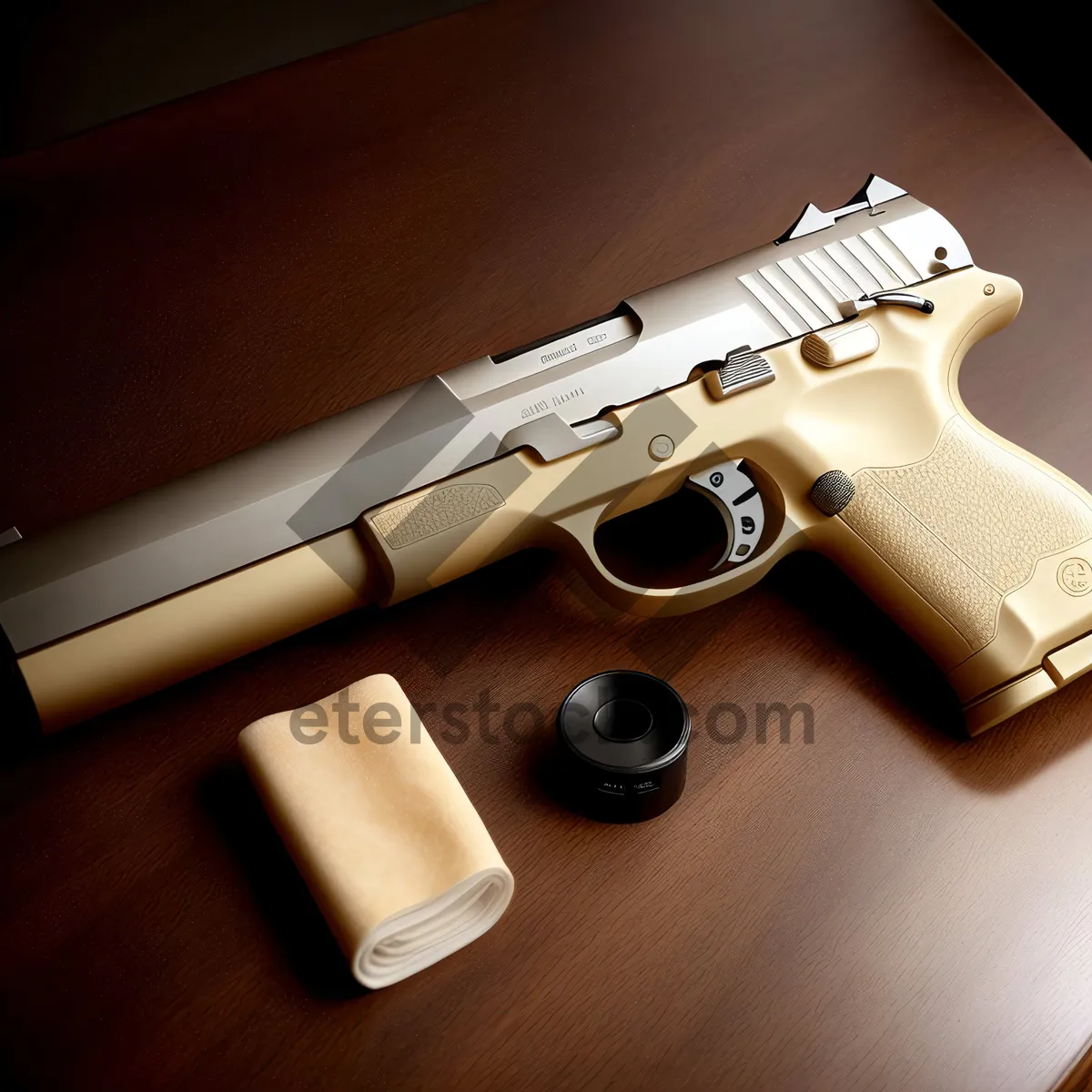 Picture of Powerful Handgun - Protecting with Force