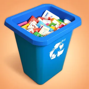 Versatile Container: The Perfect Gift Box or Garbage Bin!