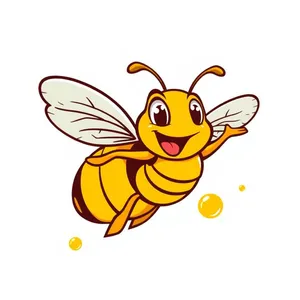 Whimsical animal cartoon clip art