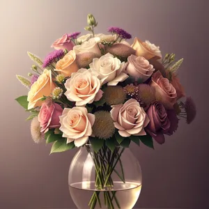Floral Celebration Bouquet: Pink Flower Arrangement