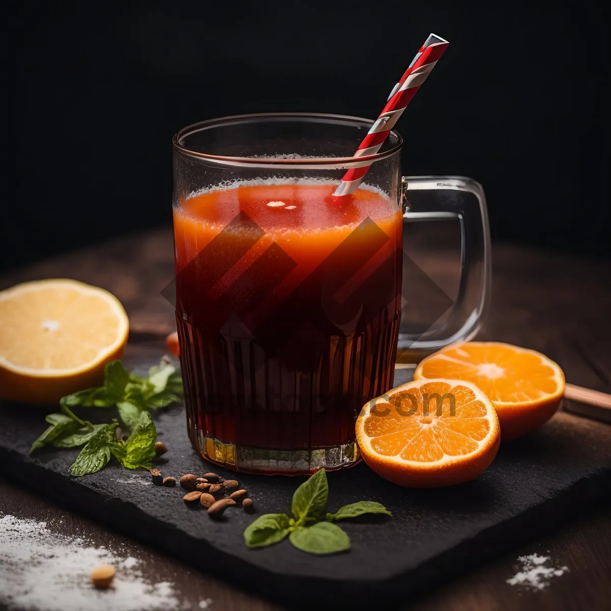 Picture of Refreshing Fruit Tea Beverage
