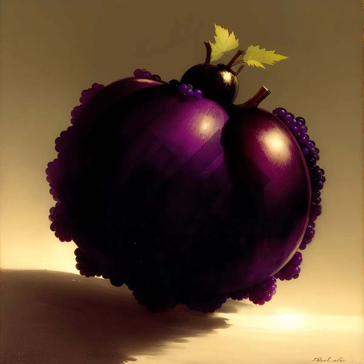 Picture of Festive Winter Vegetable Ball with Purple Onion