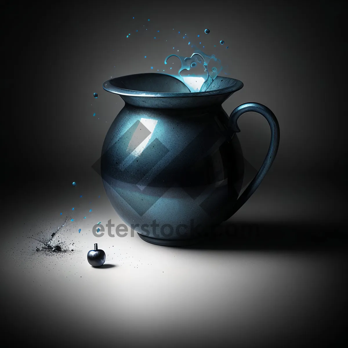 Picture of Ceramic Teapot - Traditional Breakfast Beverage Utensil