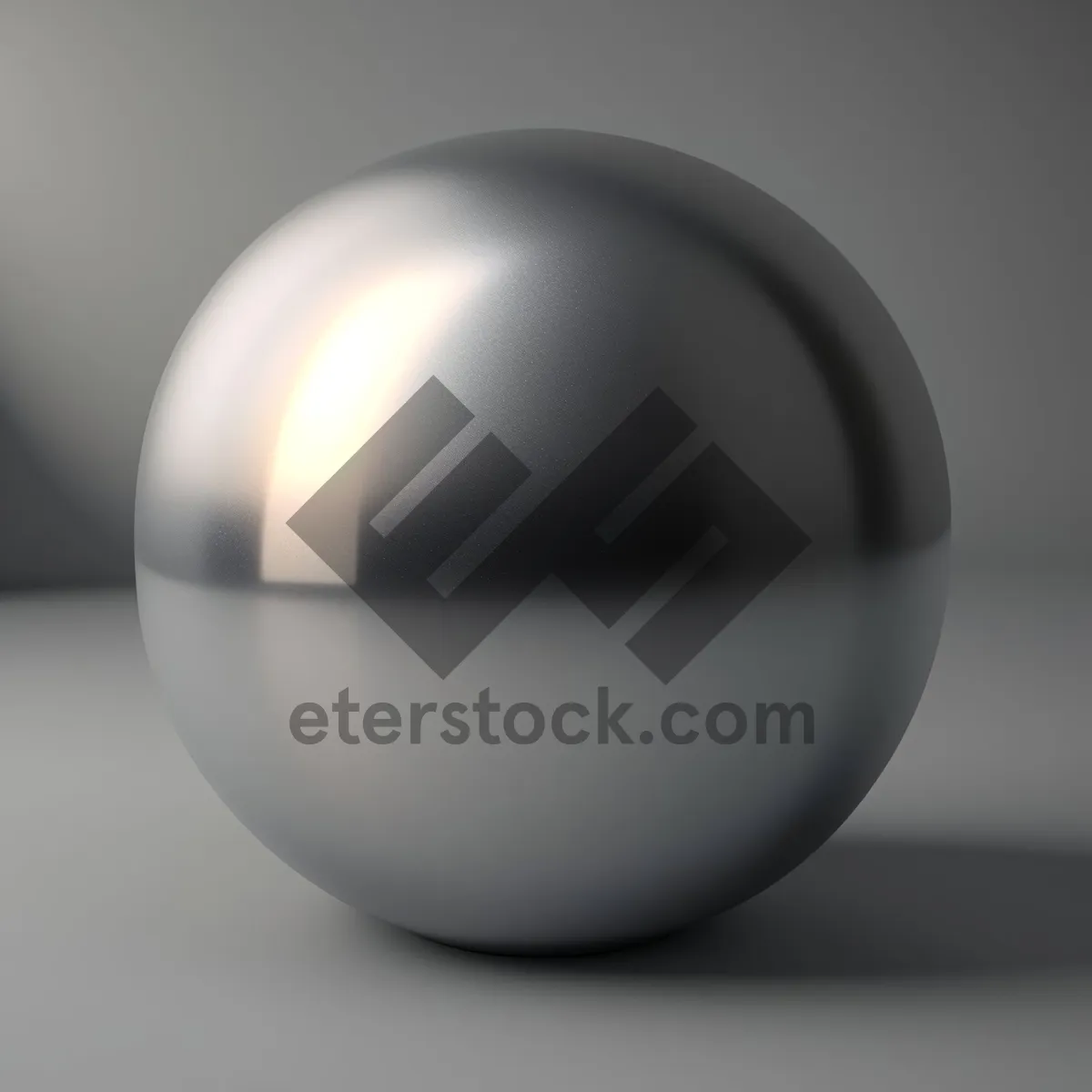 Picture of Glossy Satellite Sphere with Reflective Glass