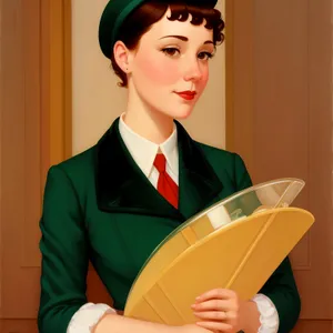 Confident Businessman Smiling on Laptop