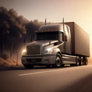 Transporting Cargo on the Highway: Freight Truck Delivery