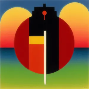Shiny Country Flag Icon Design