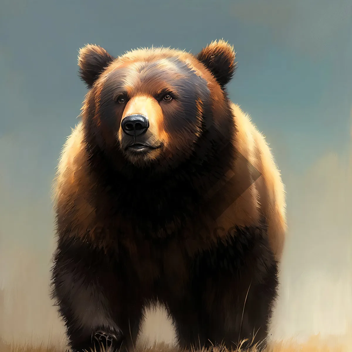 Picture of Majestic Brown Bear - The King of the Wilderness