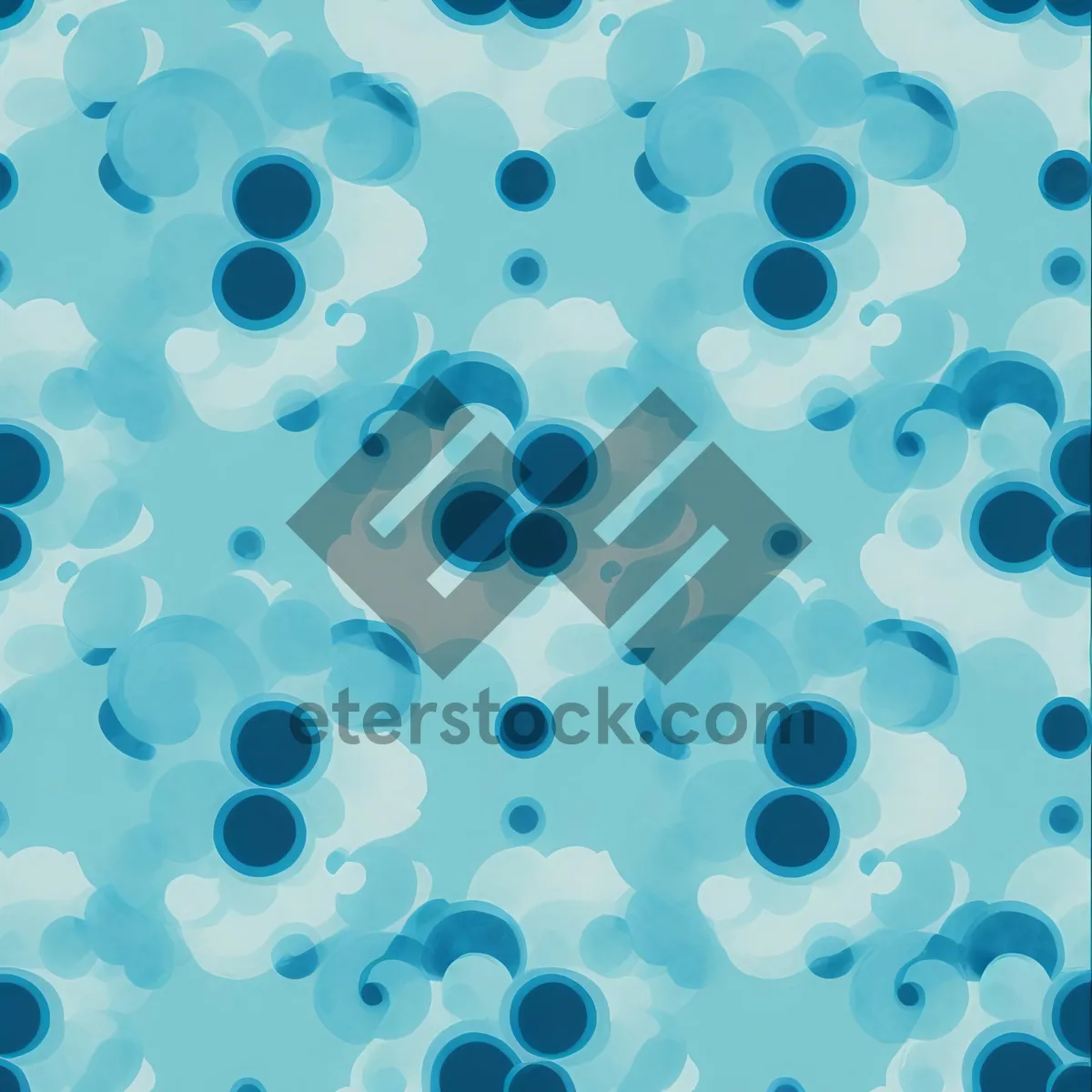 Picture of Shimmering Water Droplets on Transparent Background