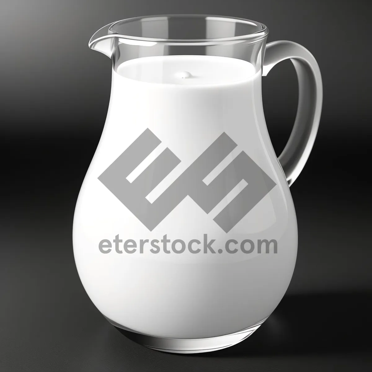 Picture of Morning Refreshment: Hot Tea in a Glass Jug