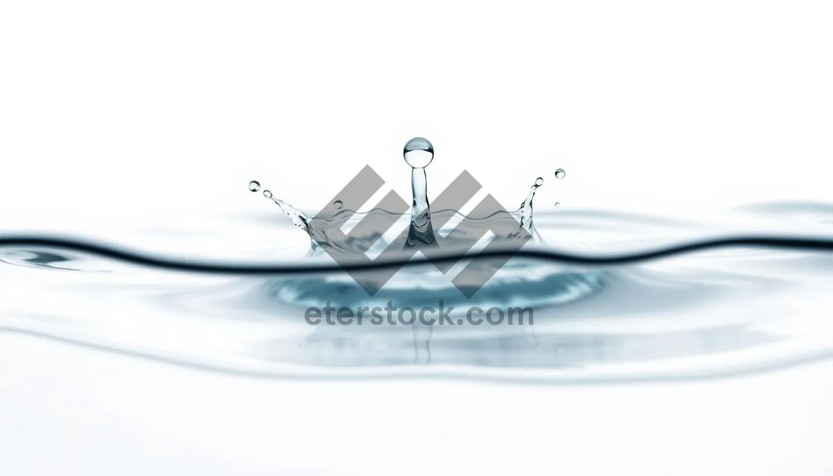 Picture of Clear Water Splash in Sink Fixture