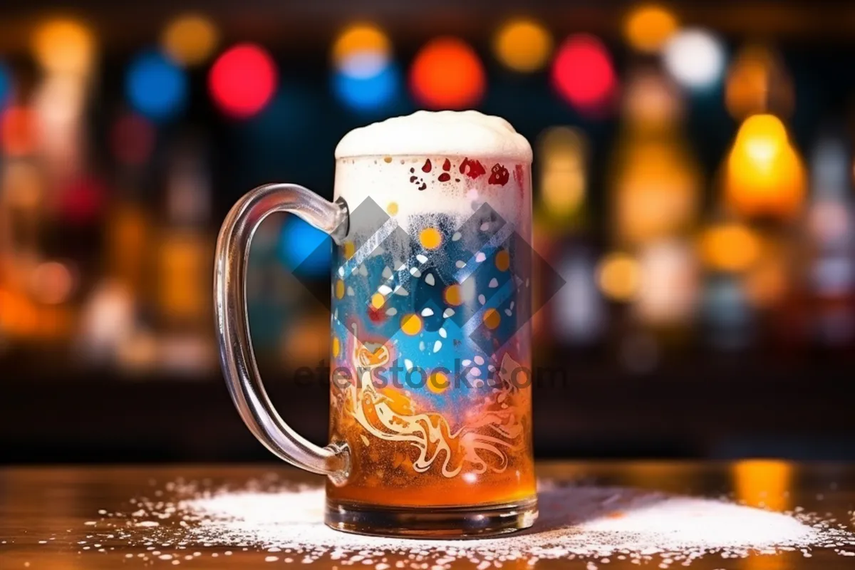 Picture of Morning Coffee in Glass Mug on Table